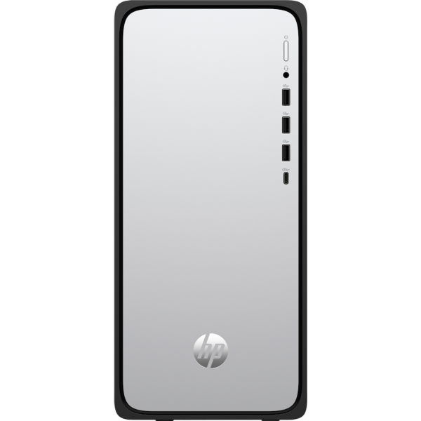 HP OmniDesk Desktop AI M03-0155t PC, Windows 11 Home, Intel Core Ultra 5, 16GB RAM, 1TB SSD, Dark wood