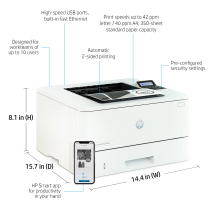 HP LaserJet Pro 4001dn Printer