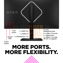 OMEN by HP 27 inch UHD 144Hz Gaming Monitor - OMEN 27k