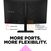 OMEN by HP 31.5 inch QHD 165Hz Curved Gaming Monitor - OMEN 32c