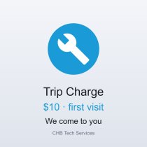 On-site Trip Charge (first visit)