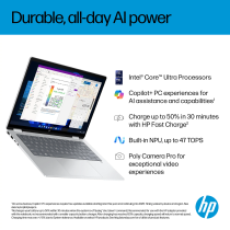 HP OmniBook X Flip 2-in-1 Laptop Next Gen AI 14-fm0047nr