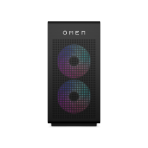 OMEN 35L Gaming Desktop GT16-0107t PC, Windows 11 Home, Intel Core Ultra 7, 32GB RAM, 1TB SSD, NVIDIA GeForce RTX 5070, Black