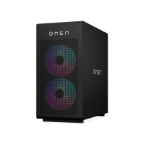 OMEN 35L Gaming Desktop GT16-0107t PC, Windows 11 Home, Intel Core Ultra 7, 32GB RAM, 1TB SSD, NVIDIA GeForce RTX 5070, Black