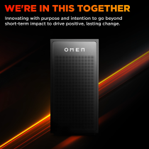 OMEN 35L Gaming Desktop GT17-0050m PC, Windows 11 Home, AMD Ryzen 7, 32GB RAM, 1TB SSD, NVIDIA GeForce RTX 5070 Ti, Stealth Black